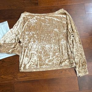 Buff Bunny velvet Top, large size